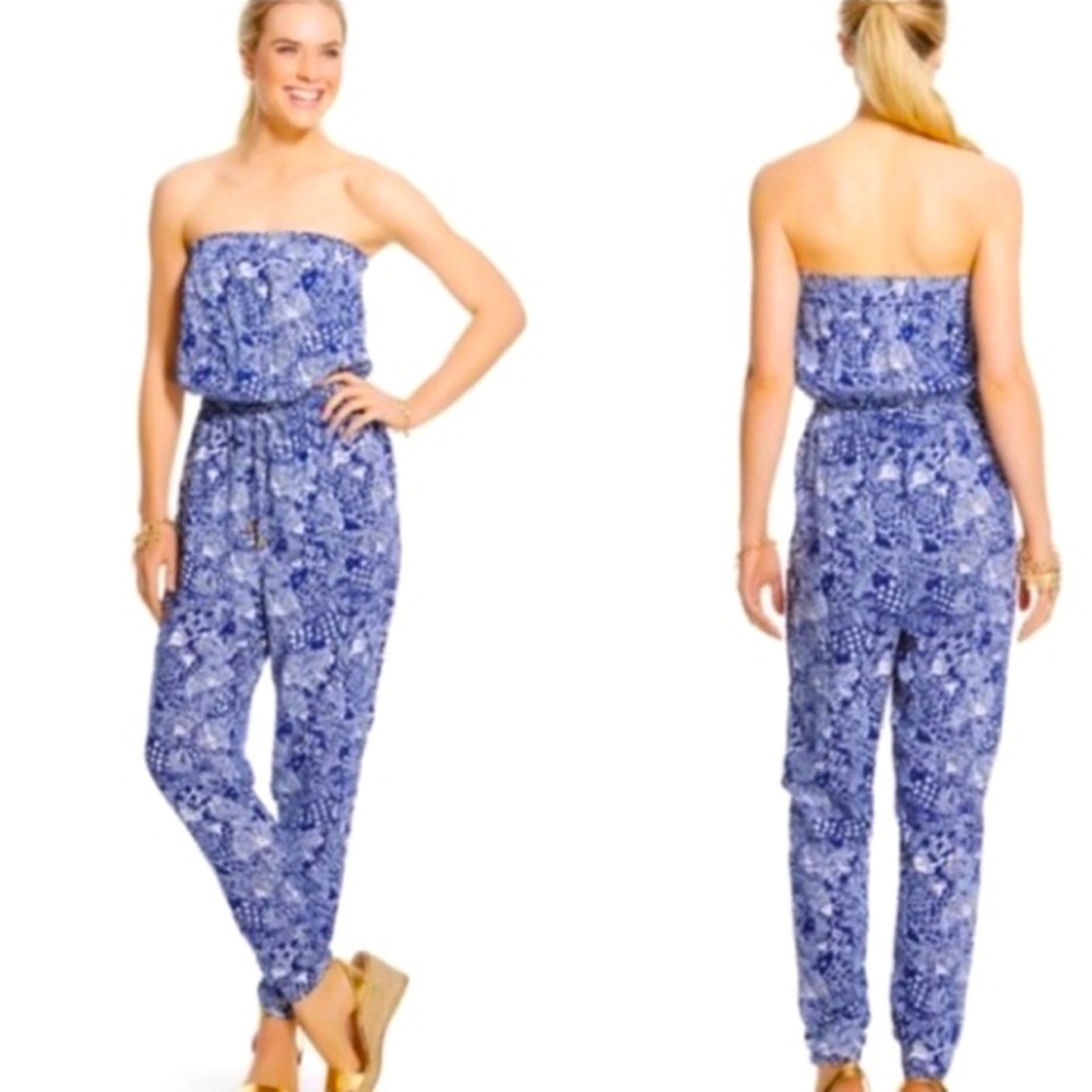 Lilly Pulitzer x Target Strapless Jumpsuit
